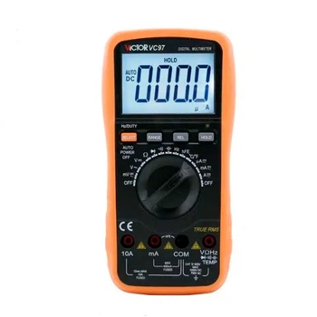 Мультиметр Victor VC97 4000 отсчетов V A R C F ЖК-дисплей 9 В