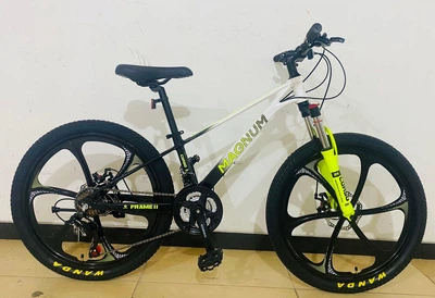 Спортивний магнієвий велосипед 24 дюйми Corso «MAGNUM» MN-24637 рама 11д Shimano 21 швидкість