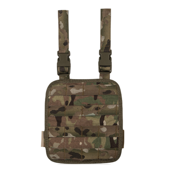 Платформа на стегно (S/M). Cordura 500D. Кріплення Molle. Мультикам