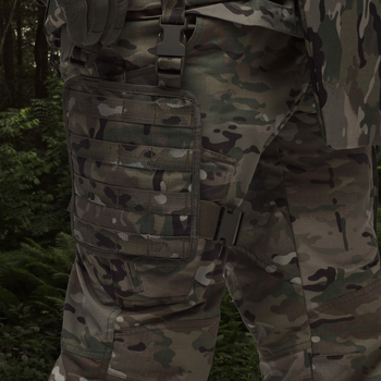 Платформа на стегно (S/M). Cordura 500D. Кріплення Molle. Мультикам