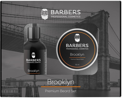 Набір для догляду за бородою Barbers Brooklyn 80 мл (4823109403567)
