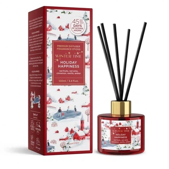 Ароматический диффузор Bartek WINTER TIME Holiday Happiness 100 ml.