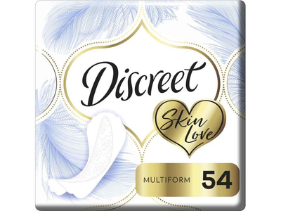 Щоденні гігієнічні прокладки DISCREET 54шт Skin Love Triple