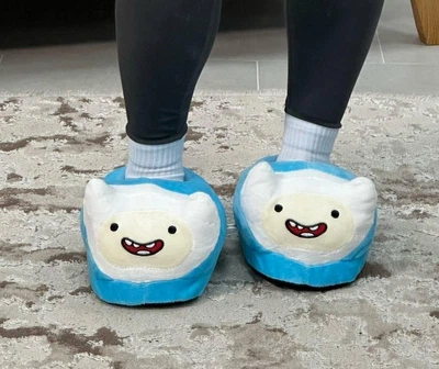 Тапочки Кігурумі іграшки Kigurumi Фін Час пригод Плюшеві Чоловічі Блакитний 36-43 (М753209)