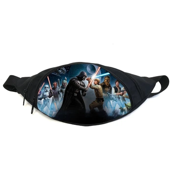 Поясная сумка бананка Звездные войны (GB- Star Wars 010) Gear Bag черная