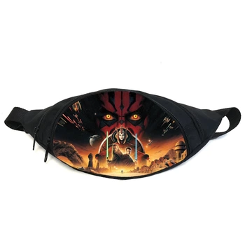 Поясная сумка бананка Звездные войны (GB- Star Wars 07) Gear Bag черная