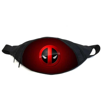 Сумка бананка Дедпул (GB - deadpool 021) Gear Bag чорна