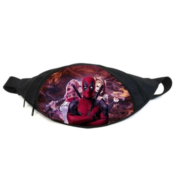 Поясна сумка бананка Дедпул (GB - deadpool 015) Gear Bag чорна