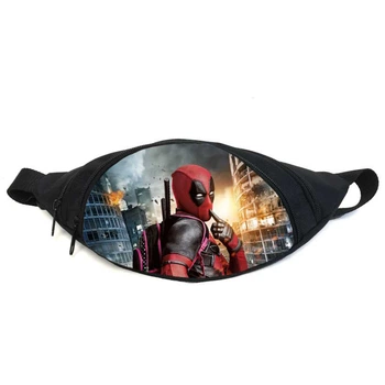 Сумка бананка Дедпул (GB - deadpool 04) Gear Bag чорна