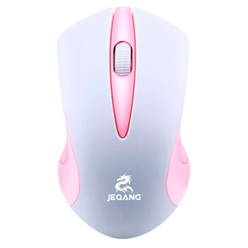 Миша Wireless Jeqang JW-211 2.4G 1600DPI Бездротова комп'ютерна для пк та ноутбуків Білий