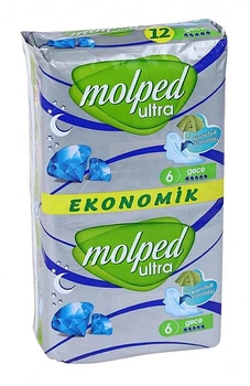 Гигиенические прокладки Ultra Night Eco, 12 шт - Molped 12шт (1066425-146972)