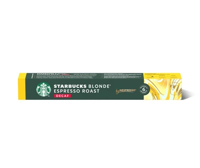 Кофе в капсулах Nespresso Starbucks Blonde Espresso Decaf 10 шт