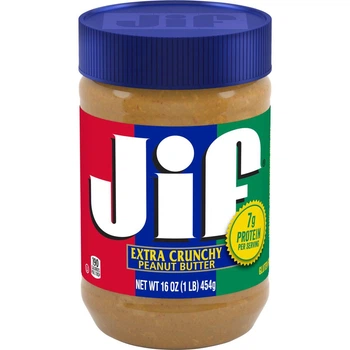 Арахісова паста масло Jif Extra Crunchy 454 г Джиф