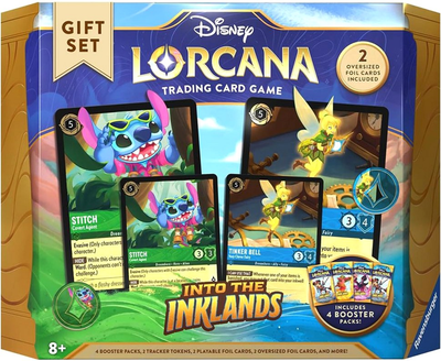 Zestaw kart Ravensburger Disney Lorcana Into The Inklands Gift Set (4050368982957)