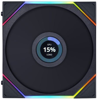 Кулер LIAN LI Reverse TL LCD 120-1, Black (G99.12RTLLCD1B.00)