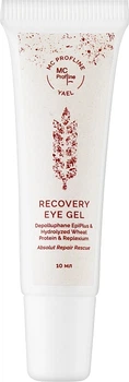 Гель для кожи вокруг глаз с гидролизатом протеинов пшеницы - Miss Claire MC Profline Recovery Eye Gel 10ml (1154174-106760)