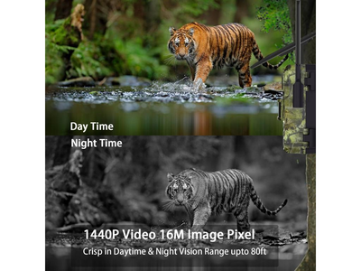 Фотопастка ЛІСОВА КАМЕРА UCON/UBOX 4MP 2K 4G LTE