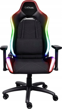 Fotel gamingowy Trust GXT719 RUYA RGB Black (8713439251852)