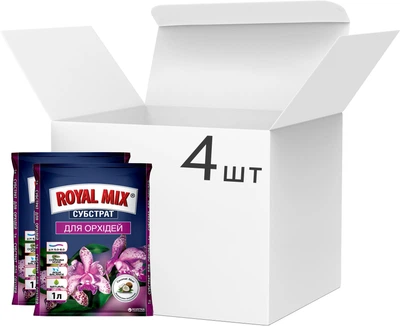 Субстрат Royal Mix для орхидей 1 л 4 шт (2017112456)