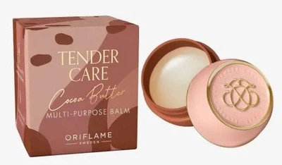 Бальзам-бочечка для губ і тіла з маслом какао Tender Care Protecting Cocoa Butter Balm Oriflame, 10.5 мл