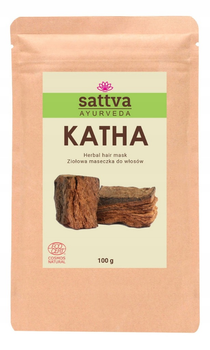 Маска для волосся Sattva Herbal Hair Katha з травами 100 г (5903794187351)