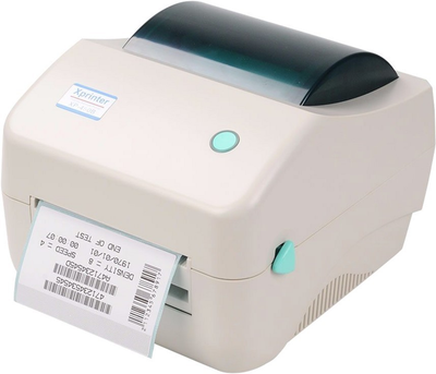Wi-Fi принтер этикеток Xprinter XP-450B USB термопринтер наклеек и чеков 108мм USB для Новой почты (XP450B)