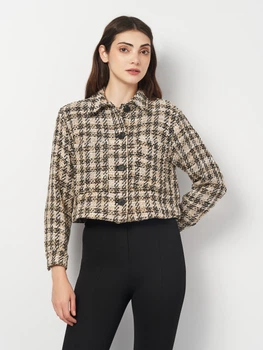 Куртка жіноча Zara 8678/169 M Коричнева (08678169088034)