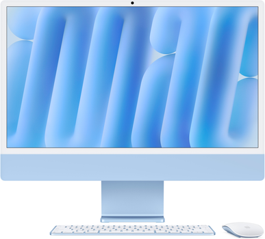 Моноблок Apple iMac 24" М4 4.5К 10‑ядер GPU 512GB Blue (MD2T4UA/A)