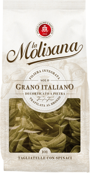 Макарони La Molisana Tagliatelle Con Spinaci №101 500 г (8004690101018)