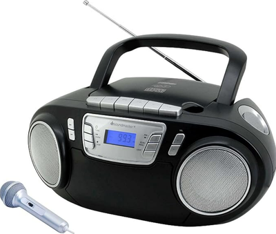 Бумбокс караоке Soundmaster SCD5800SW FM-радио CD MP3 USB касета