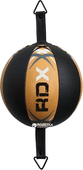 Груша боксерська RDX з гумовим джгутом 24 см шкіра (694_30311)