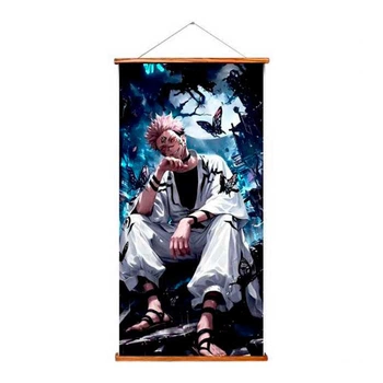 Гобелен Сукуна Sukuna Magic Battle v2 40x80 см (26692)