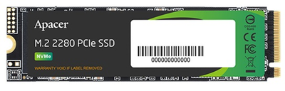Твердотільний диск M.2 256GB Apacer AS2280P4X (PCIe 3.0 x4) (AP256GAS2280P4X-1)