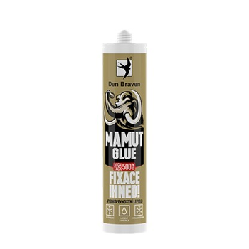 Клей-герметик Den Braven Mamut Glue 290 мл белый