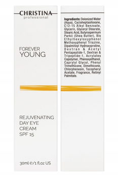 Krem pod oczy z filtrem SPF Christina Forever Young odmładzający na dzień 30 ml (7290100362150)