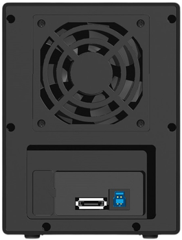 Зовнішній корпус RAID ICY BOX для 4x HDD з USB 3.0 Type-A і eSATA Black (IB-RD3640SU3)