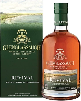 Виски Glenglassaugh Revival 0.7 л 46% в подарочной коробке (5060193840970)