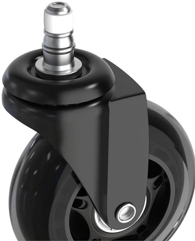 Комплект коліс DXRacer Rollerblade Casters Black (CA/RC75/N)