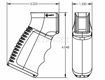 Рукоятка пистолетая до AK-47 MFT