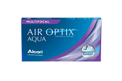 Контактні лінзи Alcon AirOptix plus HydraGlyde for Multifocal на 1 місяць HI -6.5 3 шт.