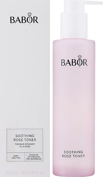 Пом'якшуючий тонік для обличчя - Babor Soothing Rose Toner 200ml (1365651-14673508)