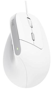 Мышь проводная Trust Bayo II Ergonomic White (25397)