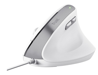 Мышь проводная Trust Bayo II Ergonomic White (25397)