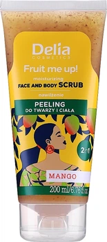 Скраб для лица и тела "Манго" - Delia Fruit Me Up! Moisturizing Face And Body Scrub Mango 200ml (200ml) (1052472-1399099-2)
