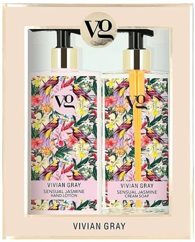 Набор - Vivian Gray Sensual Jasmine (h/soap/350ml + h/lot/350ml) Набор (1208296-1263348782-2)