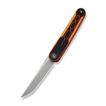 Кишеньковий складаний тактичний ніж Civivi KwaiQ C23015-2 Nitro-V Black-Orange (C23015-2)