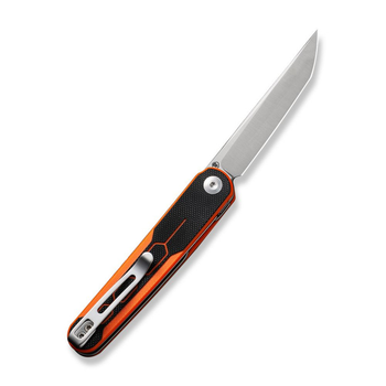 Кишеньковий складаний тактичний ніж Civivi KwaiQ C23015-2 Nitro-V Black-Orange (C23015-2)