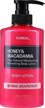 Лосьон для тела "Розовый грейпфрут" Kundal Honey & Macadamia Pink Grapefruit Body Lotion 500ml (891791-1857380937-2)