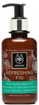 Зволожуюче молочко для тіла "Освіжаючий інжир" Apivita Refreshing Fig Body Milk 200ml (726717-874382-2)