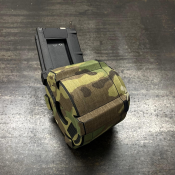 Камуфляжные наклейки Svetogor Defence на магазины MAGPUL PMAG D-60 Cordura multicam